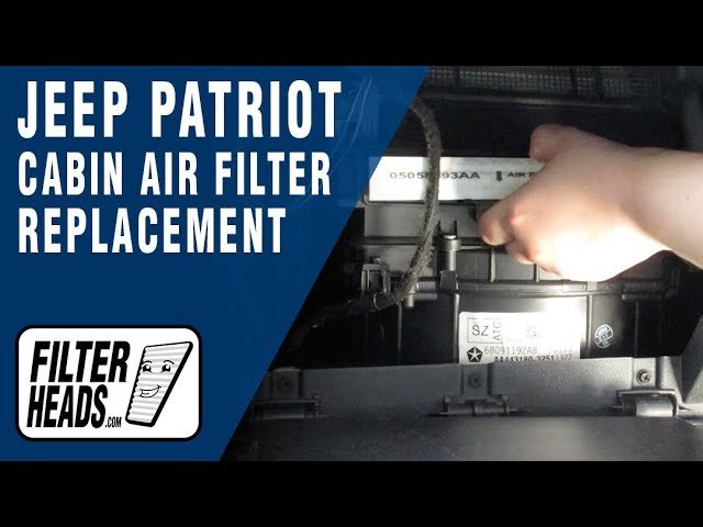 How To Change Cabin Air Filter Jeep Patriot: Step-by-Step Guide How To Change Cabin Air Filter Jeep Patriot: Step-by-Step Guide