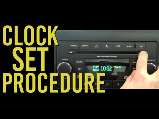 How To Change The Time In A Jeep Wrangler: Quick Guide