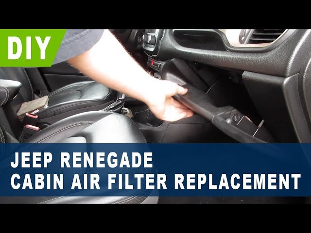 How To Change Cabin Air Filter Jeep Renegade: Step-by-Step Guide