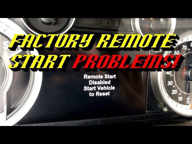 Jeep Grand Cherokee Remote Start Disabled: Quick Fix Guide