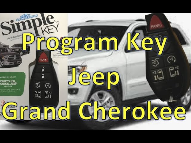 How To Program 2009 Jeep Grand Cherokee Key Fob Easily