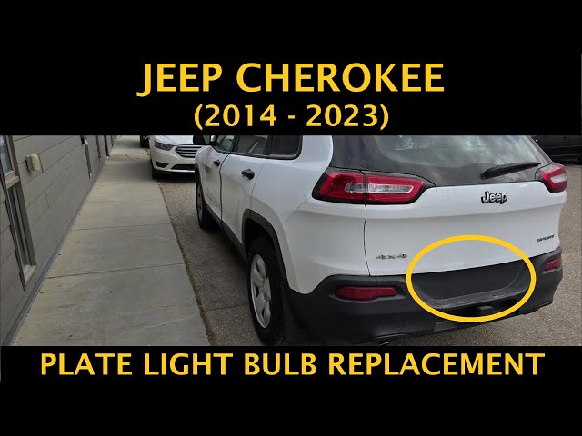 How To Replace 2015 Jeep Grand Cherokee License Light Easily How To Replace 2015 Jeep Grand Cherokee License Light Easily