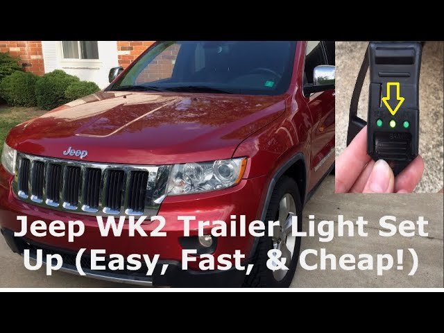 How To Activate Trailer Lights On 2014 Jeep Grand Cherokee Fast