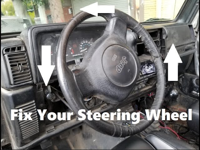 How To Reattach A Steering Wheel On Jeep Cherokee Easily