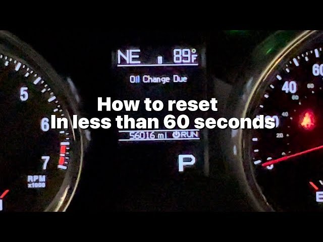 How To Reset Oil Change Light 2012 Jeep Grand Cherokee Easily How To Reset Oil Change Light 2012 Jeep Grand Cherokee Easily
