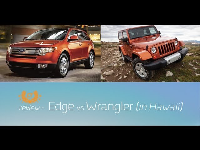 Ford Edge vs Jeep Wrangler: Which SUV Reigns Supreme?