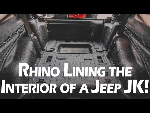 How Much To Rhino Line Jeep Interior: Cost Breakdown & Tips