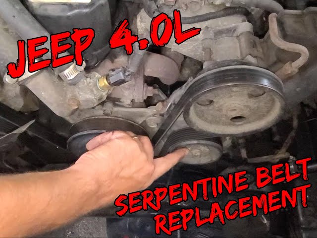 Jeep 4 0 Belt Diagram: Easy Guide to Routing and Replacement