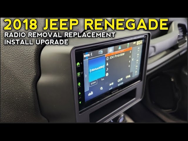 Jeep Renegade Radio Replacement: Step-by-Step Guide