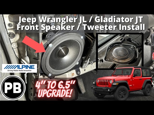 Jeep Wrangler Speaker Upgrade: Transform Your Ride’s Sound Quality