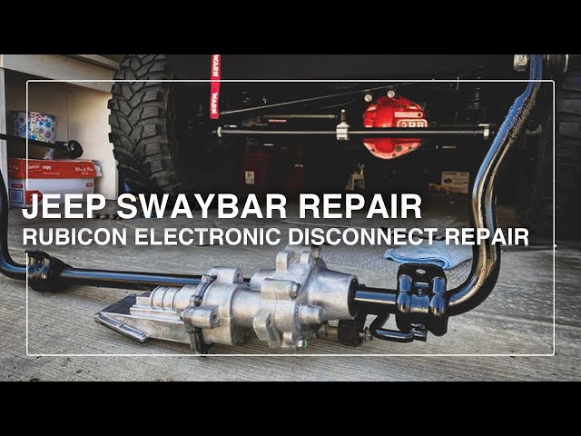How Does Jeep Sway Bar Disconnect Work? A Complete Guide