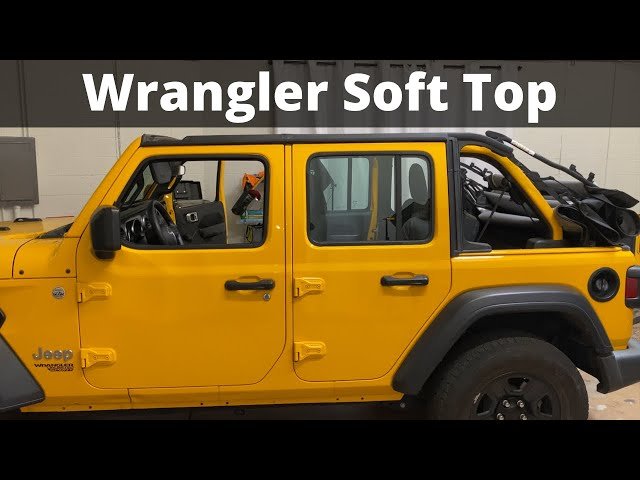 How To Take Off A Soft Top Jeep Wrangler