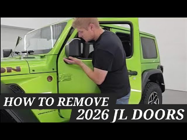 How To Remove Jeep JL Doors: Step-by-Step Guide for Beginners