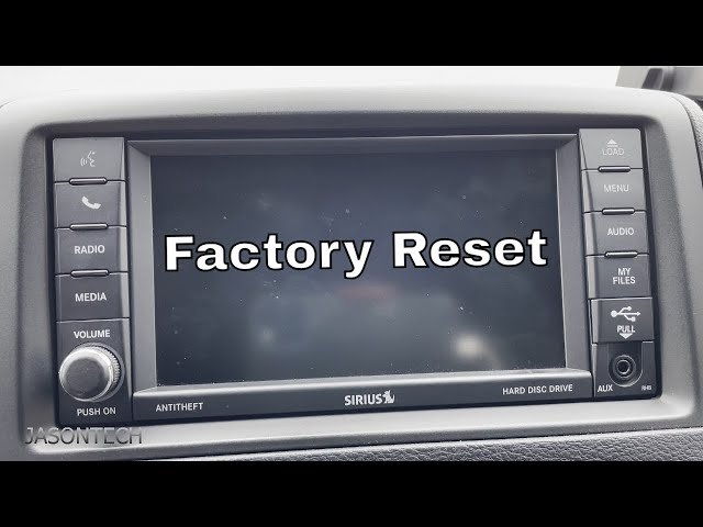 How To Reset Jeep Grand Cherokee Uconnect: Step-by-Step Guide