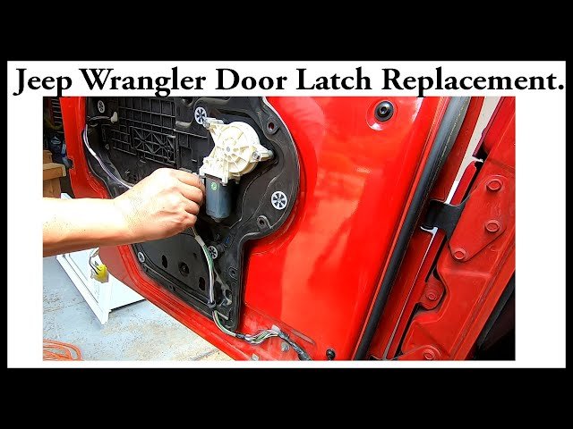 How To Fix Jeep Wrangler Door Lock: Easy Step-by-Step Guide How To Fix Jeep Wrangler Door Lock: Easy Step-by-Step Guide