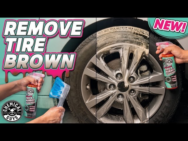 How To Remove Brown From Tires: Easy Steps for a Clean Look