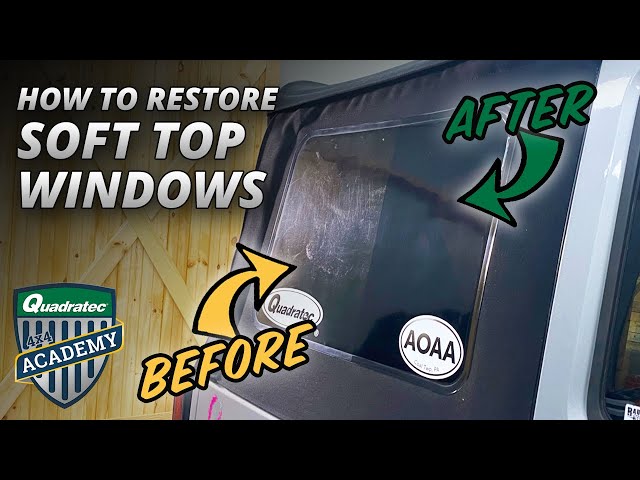 How To Clean My Jeep Soft Top Windows: Expert Tips & Tricks