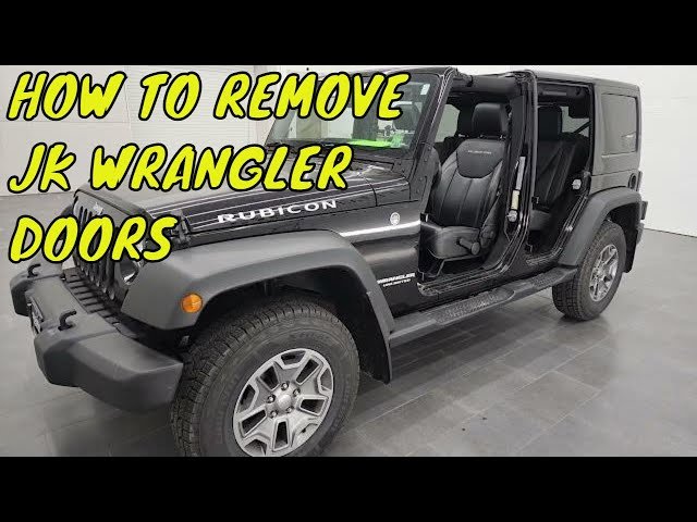 How To Take Off Jeep JK Doors: Step-by-Step Removal Guide