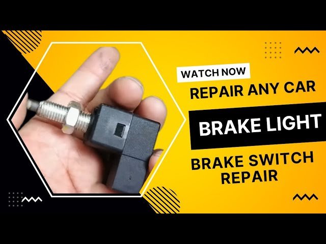 How To Repair Brake Light: Step-by-Step Guide for Beginners