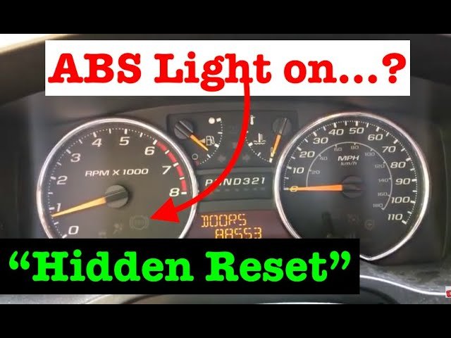 How To Reset Abs Light 1997 Jeep Grand Cherokee: Quick Fix Guide