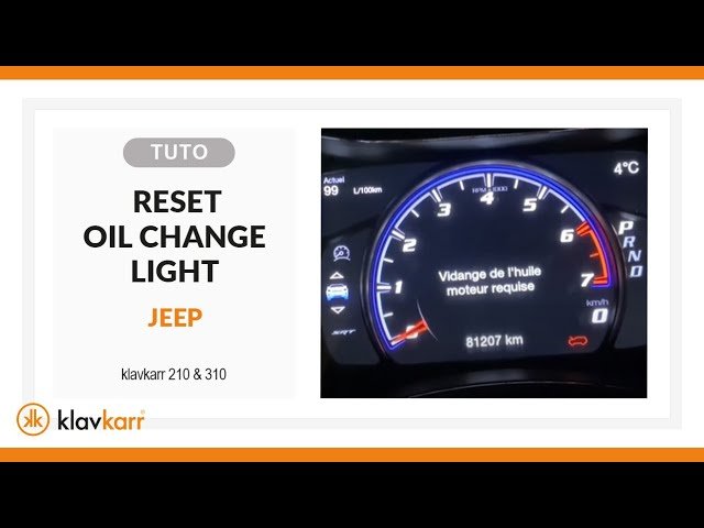 How To Reset Service Light On Jeep Renegade: Quick Guide