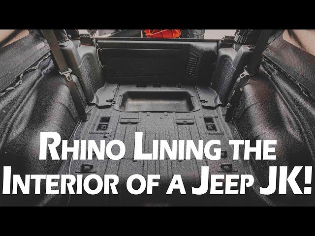 How To Rhino Line Jeep Interior: Ultimate DIY Guide