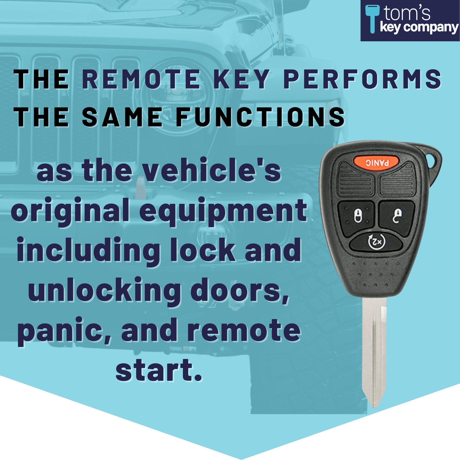 Are Jeep And Dodge The Same? Key Differences Explained simple key programmer for dodge and jeep with a 4 button remote key with remote start tom s key company 8 29034010476797