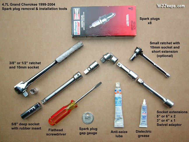 How To Change Spark Plugs 2004 Jeep Grand Cherokee Easily