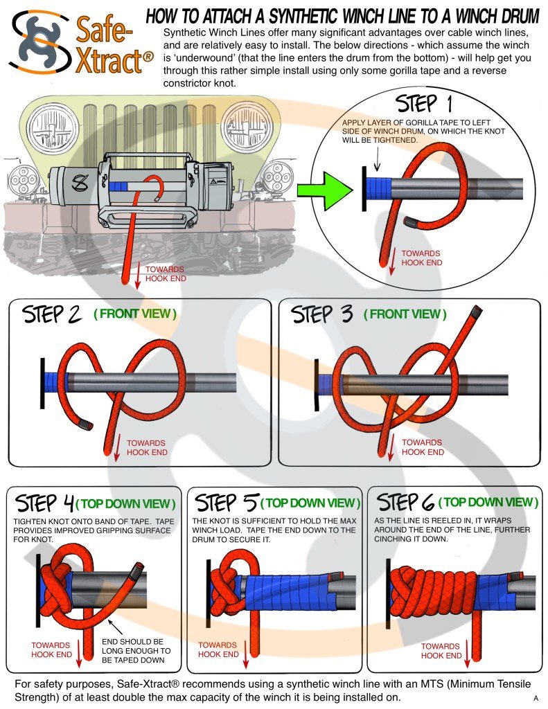 How To Tie Winch Rope To Hook: Step-by-Step Guide How To Tie Winch Rope To Hook: Step-by-Step Guide