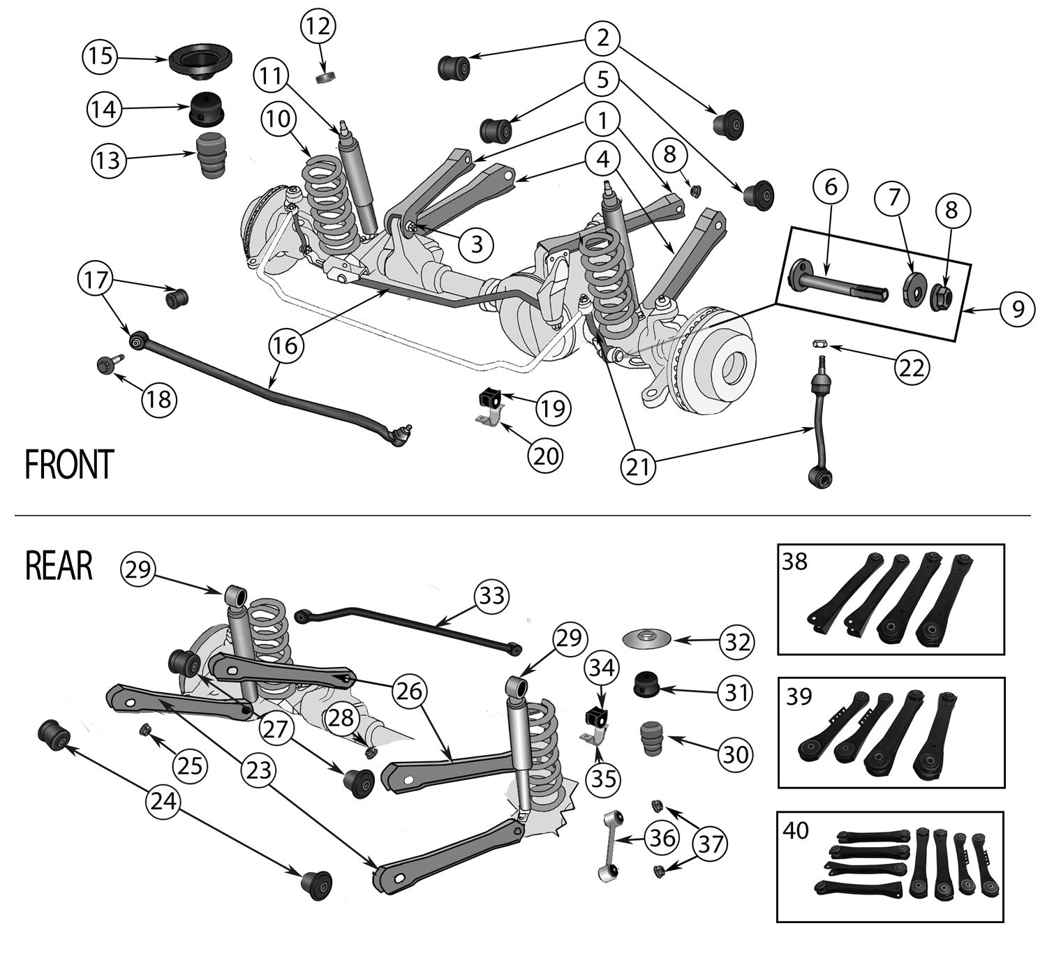 Jeep Front Suspension Diagram: Ultimate Guide for Easy Repairs