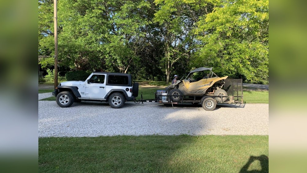 towing capacity of 2 door jeep wrangler