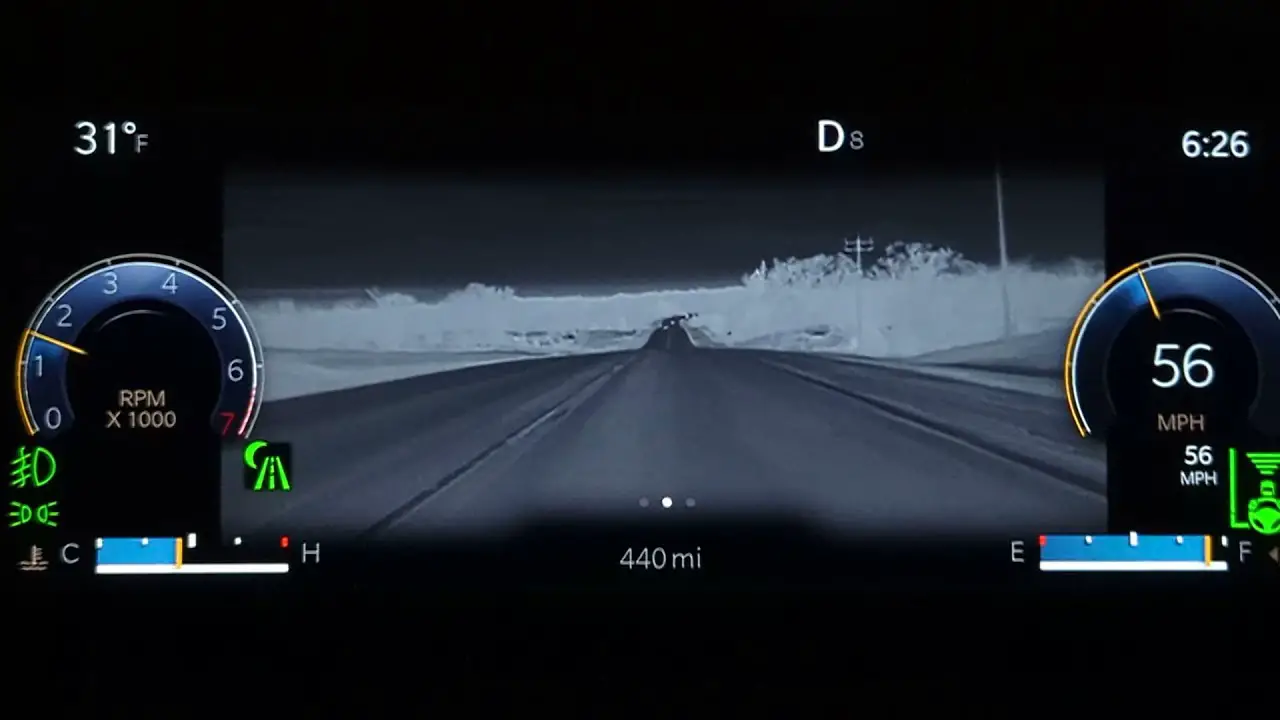 Turn on Night Vision Jeep Grand Cherokee