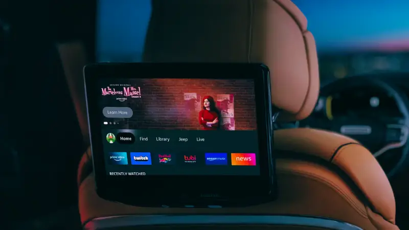 Uconnect Jeep Entertainment Fire TV