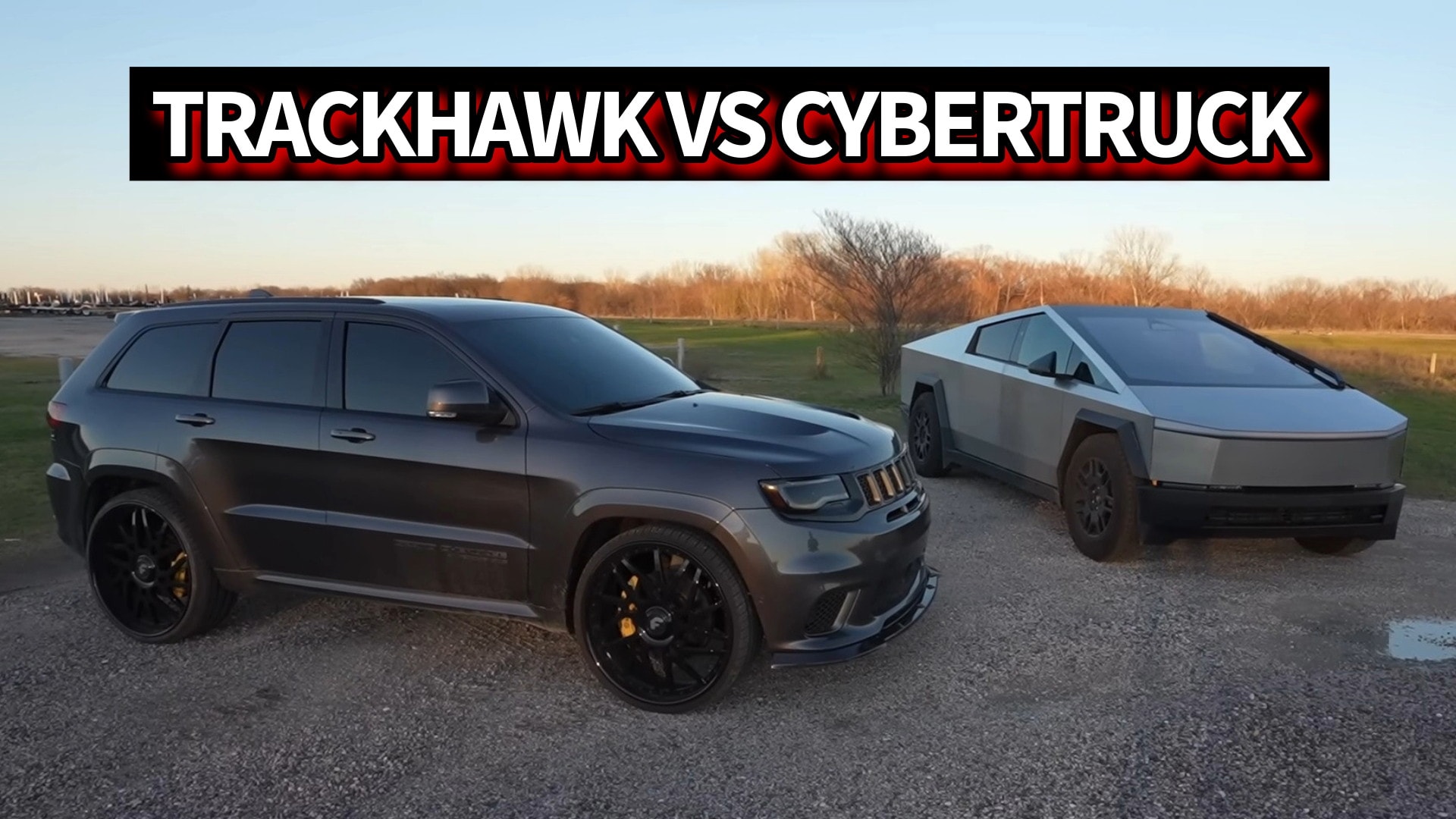 Is A Tesla Faster Than A Trackhawk? Performance Showdown