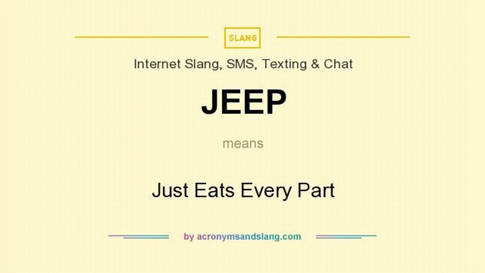 What Does Jeep Stand For Joke: Origins, Meaning, and Fun Facts what does jeep stand for joke