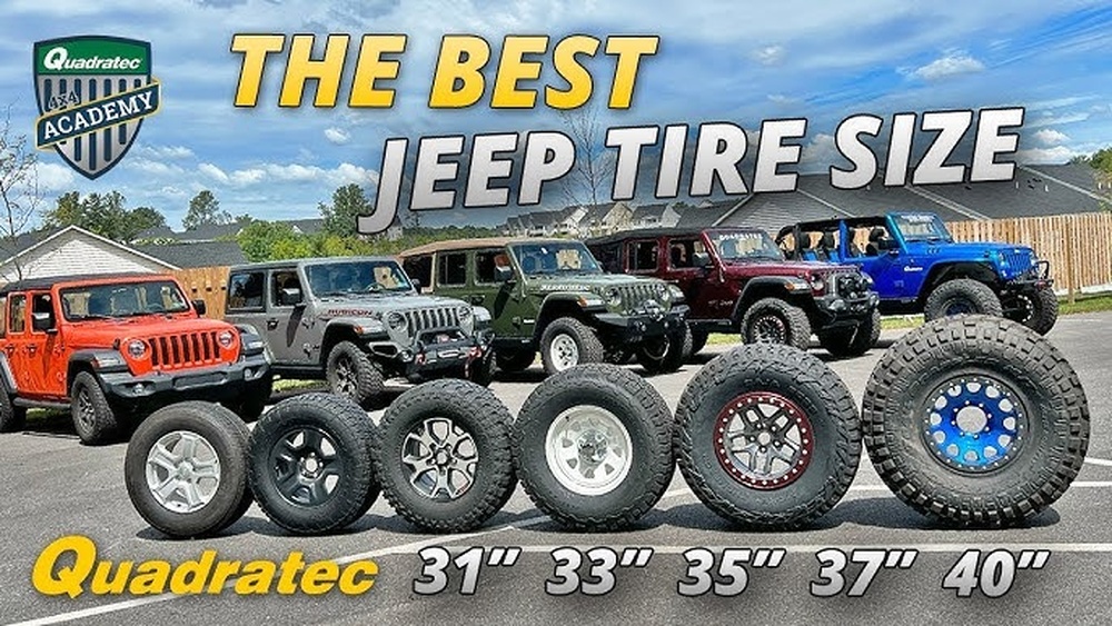 What Size Tires Do Jeep Wranglers Come With what size tires do jeep wranglers come with