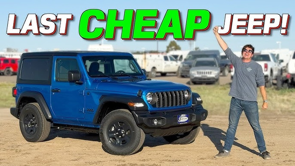 which jeep wrangler is the cheapest