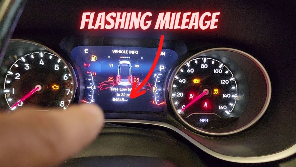 Why Is My Odometer Blinking Jeep Compass why is my odometer blinking jeep compass 1