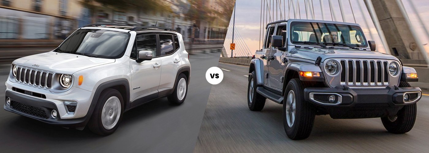 Jeep Renegade Vs Jeep Wrangler: Ultimate SUV Showdown Jeep Renegade Vs Jeep Wrangler: Ultimate SUV Showdown